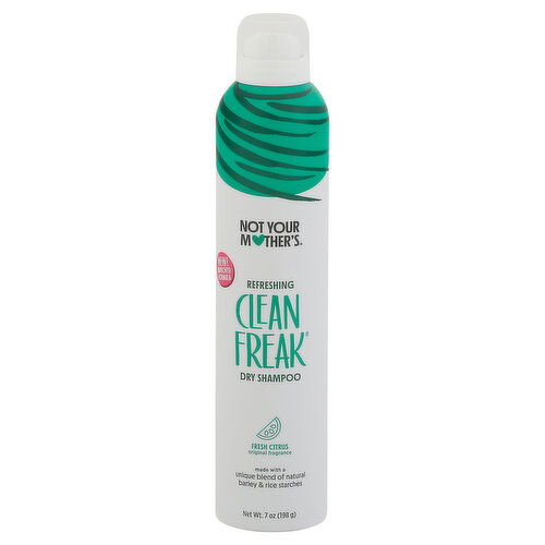 Not Your Mother's Clean Freak Dry Shampoo, Fresh Citrus, Refreshing