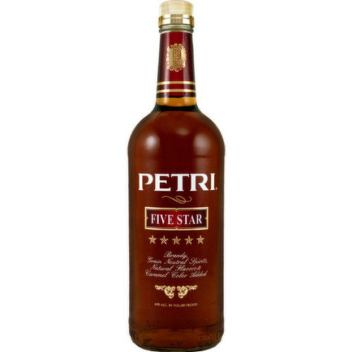 Petri Five Star Brandy