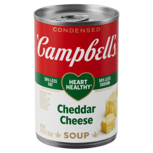 Campbell's® Condensed Healthy Request® Heart Healthy Cheddar Cheese Soup