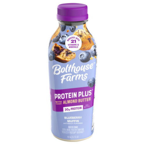 Bolthouse Farms Protein Plus Protein Shake, Blueberry Vanilla, Nut Butter