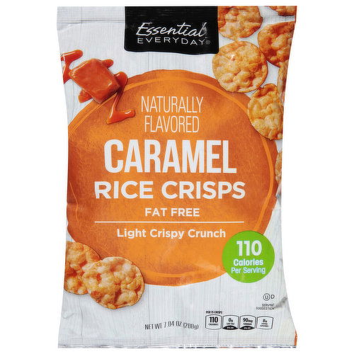 Essential Everyday Rice Crisps, Caramel