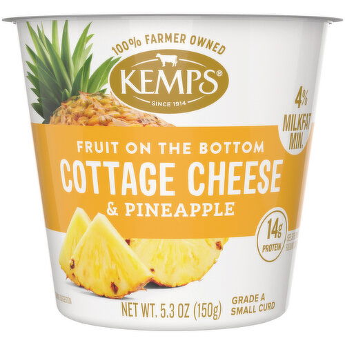 Kemps Cottage Cheese & Pineapple, Small Curd