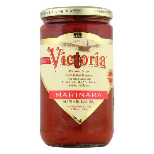 Victoria Sauce, Marinara