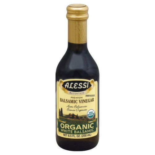 Alessi Balsamic Vinegar, Organic, White