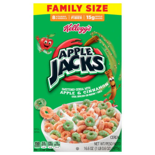 Apple Jacks Cereal Family Size
