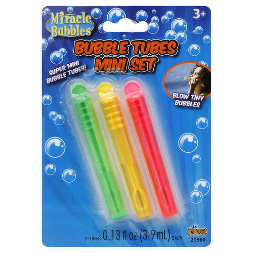 Imperial Miracle Bubbles Bubble Tubes, Mini Set