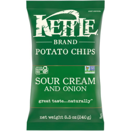 Kettle Brand® Sour Cream & Onion Kettle Potato Chips