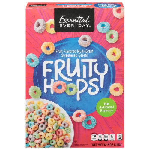 Essential Everyday Cereal, Fruity Hoops