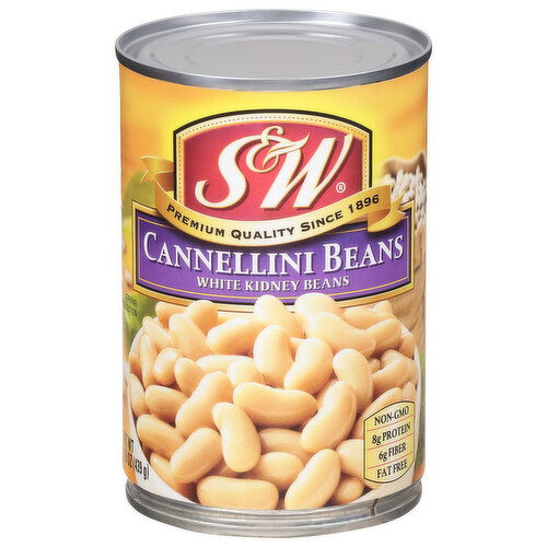 S&W Cannellini Beans, White Kidney Beans