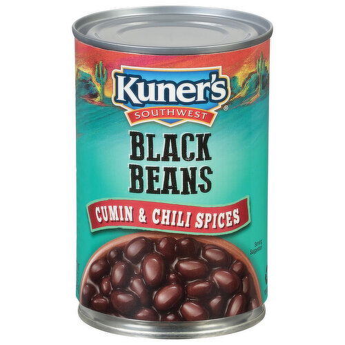 Kuner's Southwest Black Beans, Cumin & Chili Spices