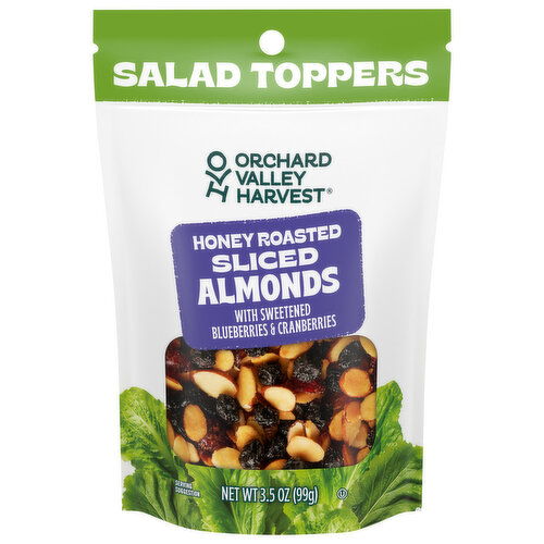 Orchard Valley Harvest Salad Toppers, Honey Roasted Sliced Almonds