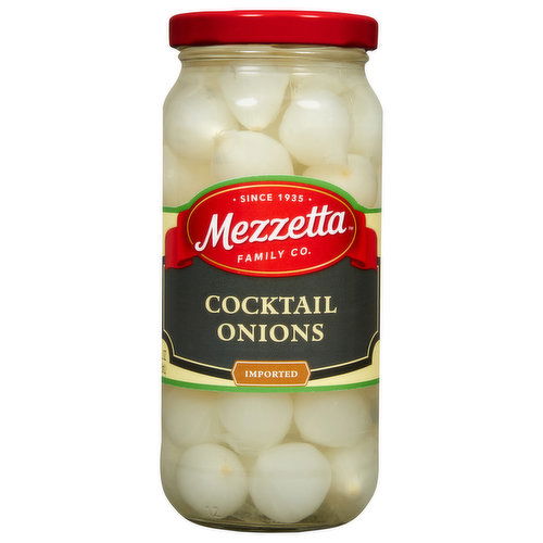 Mezzetta Cocktail Onions, Imported