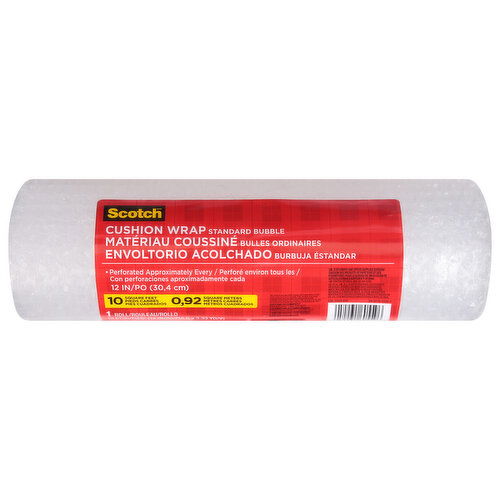 Scotch Cushion Wrap, Standard Bubble
