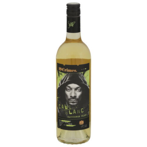 19 Crimes Sauvignon Blanc, Cali Blanc, Snoop Dogg, California