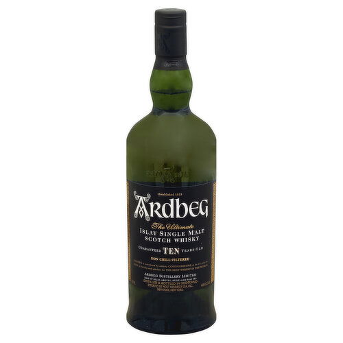 Ardbeg Scotch Whisky, Islay Single Malt, The Ultimate