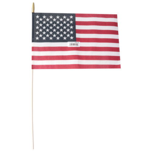 Annin Flagmakers Hand Flag, US, 12 x 18 in