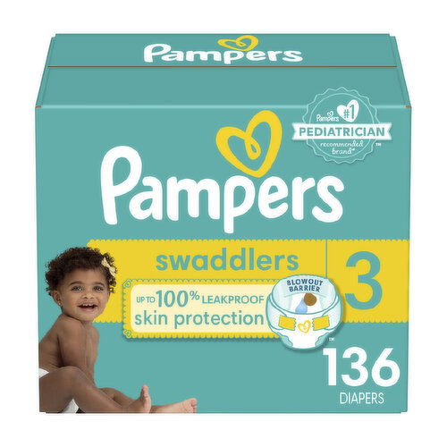 Pampers Swaddlers Swaddlers Diaper Size 3