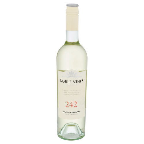 Noble Vines Sauvignon Blanc, 242, Monterey, 2019