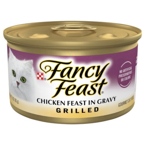 Fancy Feast Grilled Chicken Feast in Gravy Cat Food