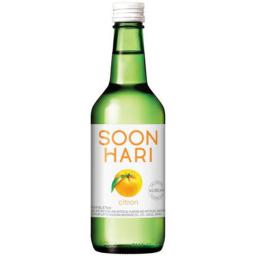 Soonhari Korean Soju Citron