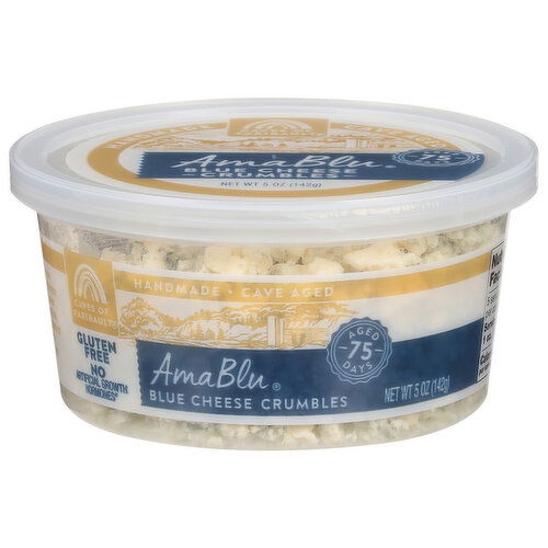 Caves of Faribault AmaBlu Cheese Crumbles, Blue