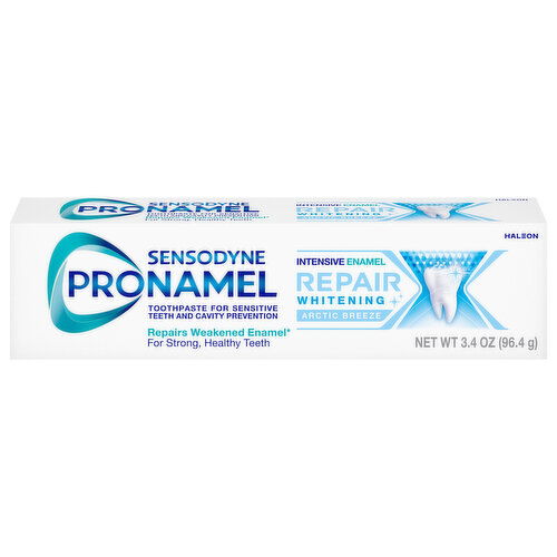 Sensodyne Pronamel Toothpaste, Whitening, Intensive Enamel Repair, Arctic Breeze