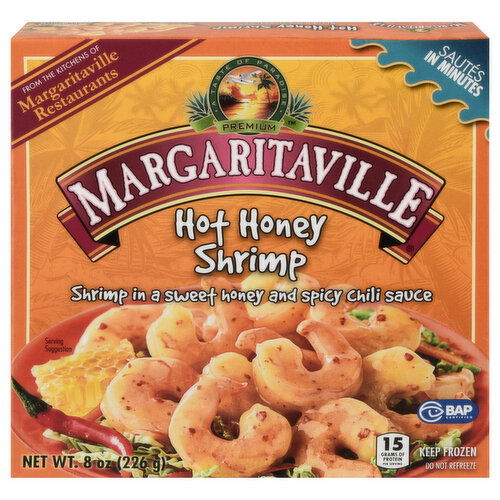 Margaritaville Shrimp, Hot Honey