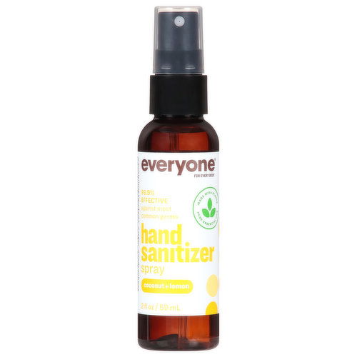 Everyone Hand Sanitizer Spray, Coconut + Lemon