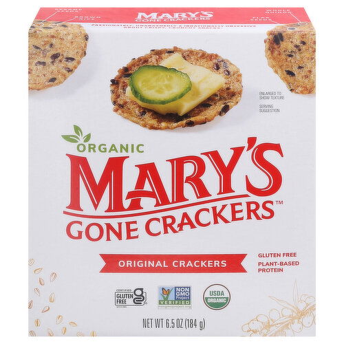 Mary's Gone Crackers Crackers, Original, Organic