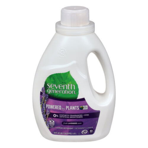 Seventh Generation Laundry Detergent, Fresh Lavender Scent