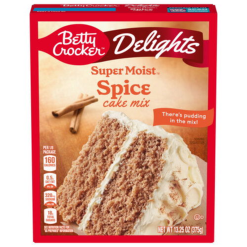 Betty Crocker Delights Super Moist Spice Cake Mix