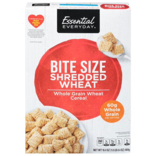 Essential Everyday Bite Size Shredded Wheat Cereal