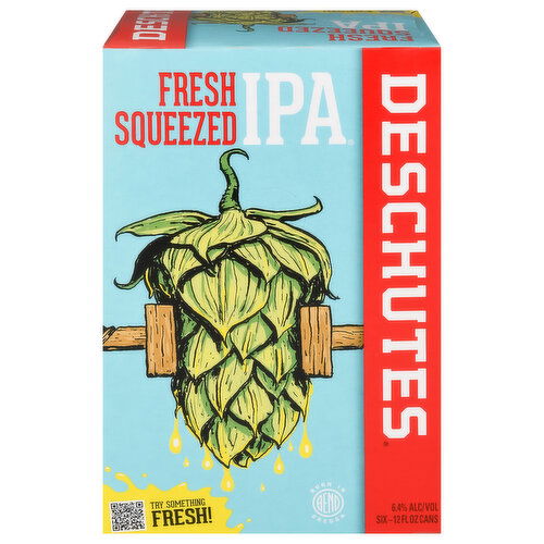 Deschutes Beer, IPA, Fresh Squeezed