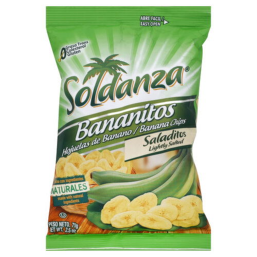 Soldanza Bananitos, Lightly Salted