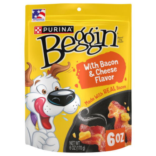 Beggin' Dog Treats, with Bacon & Cheese Flavor