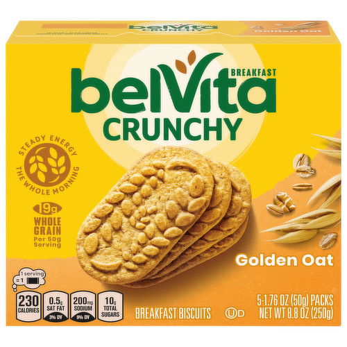 belVita Golden Oat Breakfast Biscuits