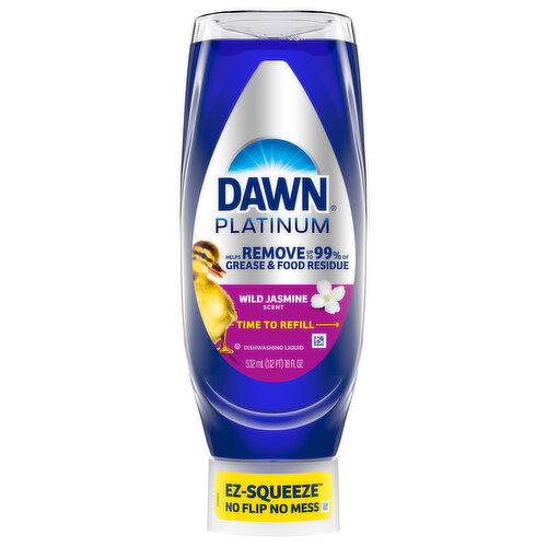 Dawn EZ-Squeeze Platinum Wild Jasmine Scent Dishwashing Liquid