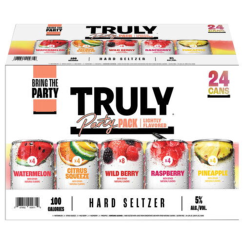 Truly Hard Seltzer, Assorted, Party Pack
