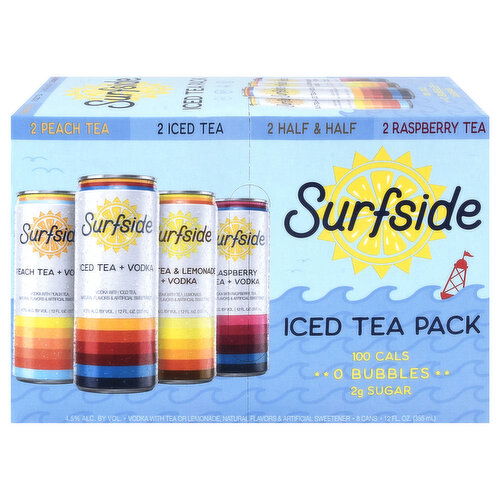 Surfside Iced Tea Pack Vodka