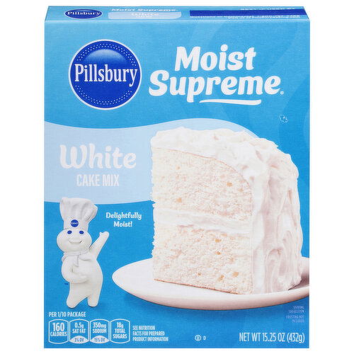 Pillsbury Moist Supreme Cake Mix, White