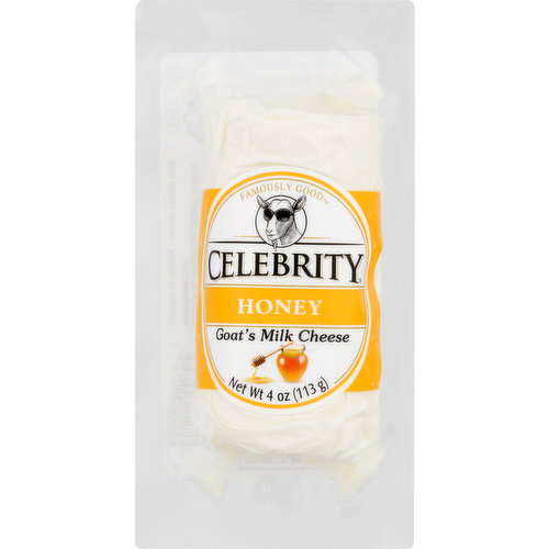 Celebrity Cheese, Goat's Milk, Honey