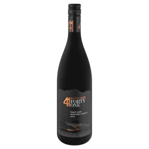 Highlands 41 Pinot Noir, Monterey Country, 2019