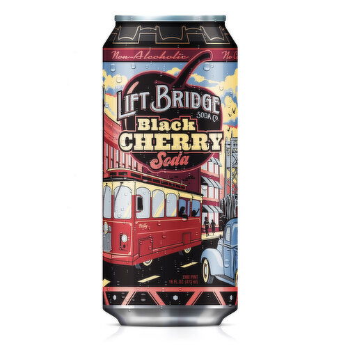 Lift Bridge Black Cherry Cherry Soda 