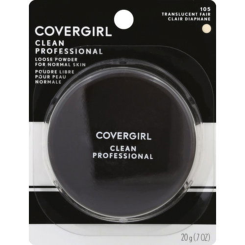 CoverGirl Clean Professional Loose Powder, Translucent Fair 105