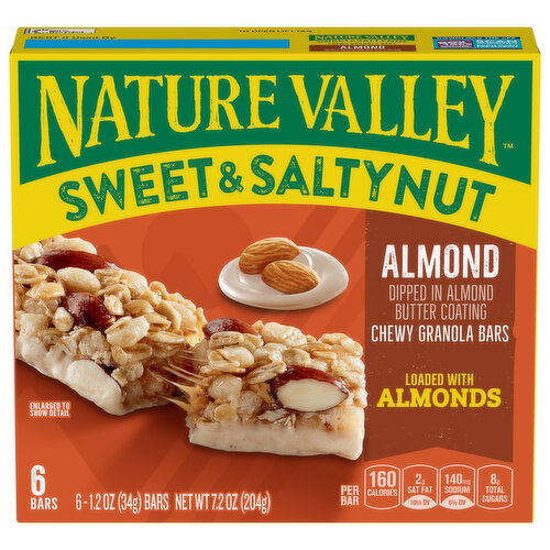 Nature Valley Sweet & Salty Nut Chewy Granola Bars, Almond