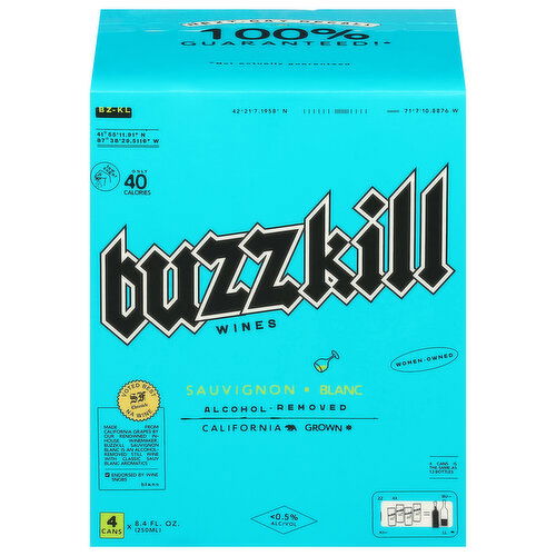 Buzzkill Wines Sauvignon Blanc