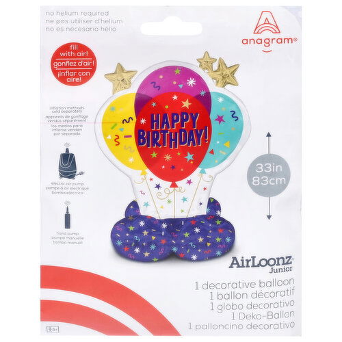 Anagram Airloonz Junior 33 Inch Decorative Balloon