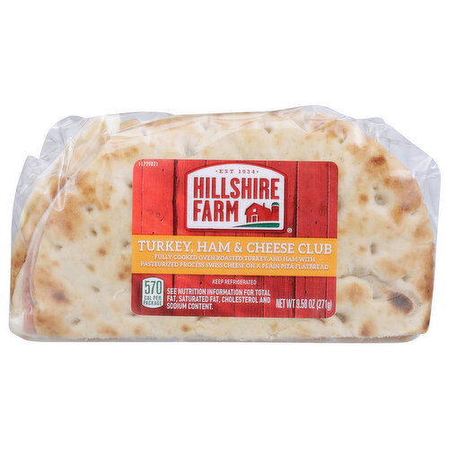 Hillshire Farm Turkey, Ham & Cheese Club