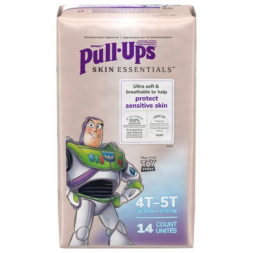 Pull-Ups Skin Essentials Training Pants, Disney Pixar Toy Story, 4T-5T (38-50 lbs)