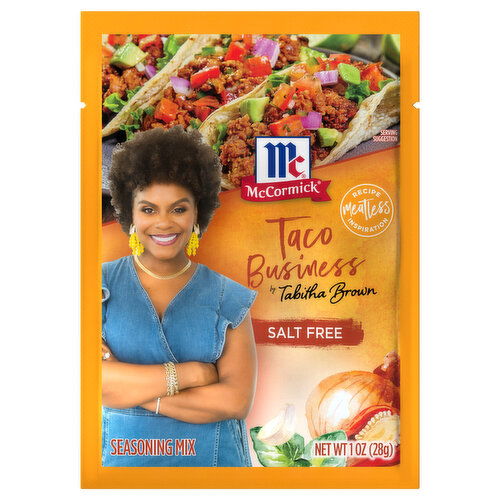 McCormick Salt Free Taco Business by Tabitha Brown Seasoning Mix